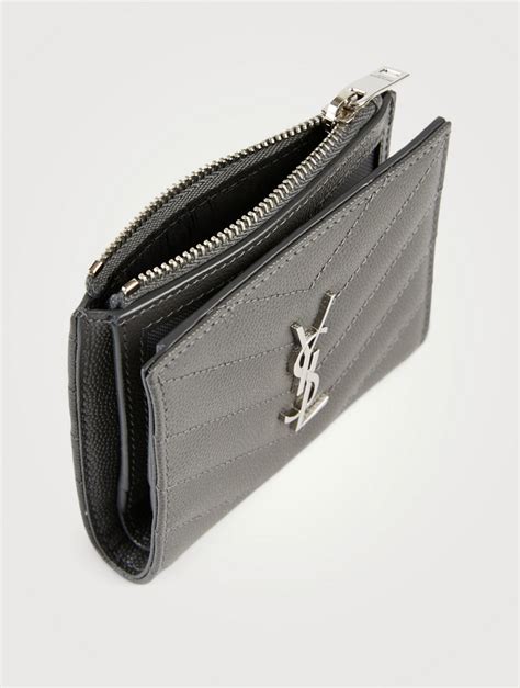 ysl card holder reddit|YSL card holder with zipper.